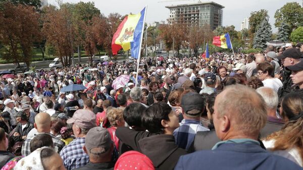 Protest al opoziției la președinția Republicii Moldova - Sputnik Moldova