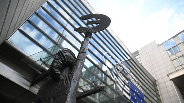 Здание штаб-квартиры Европейского парламента в Брюсселе. - Sputnik Молдова
