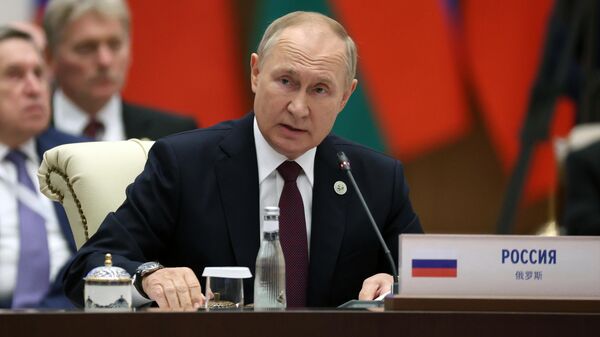 Президент РФ В. Путин принял участие в саммите ШОС - Sputnik Moldova-România