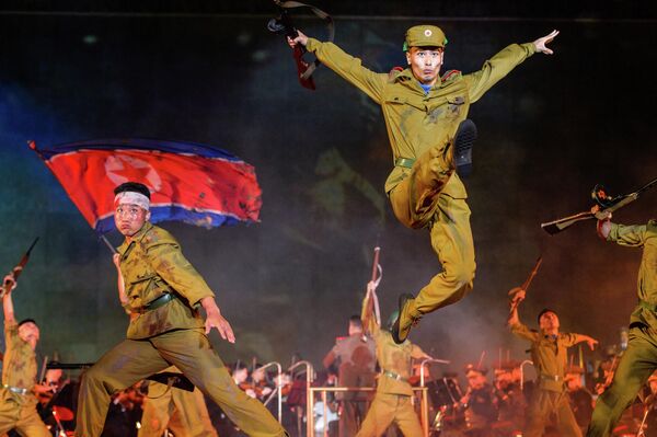 Северная Корея отмечает 74-ю годовщину основания нации в Пхеньяне. - Sputnik Молдова