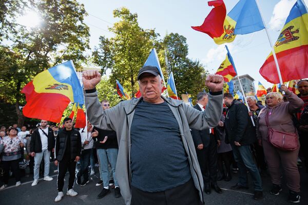 Еще одно требование протестующих – проведение досрочных президентских и парламентских выборов. - Sputnik Молдова