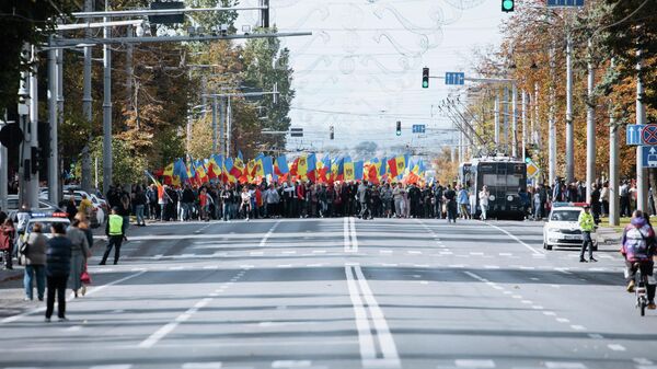Протест оппозиции в Кишиневе 18.09.2022 - Sputnik Молдова