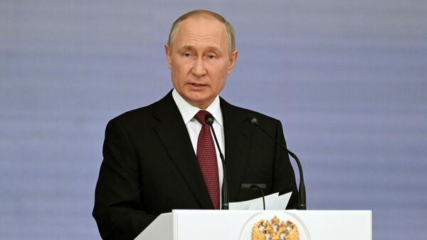  Президент РФ Владимир Путин - Sputnik Молдова