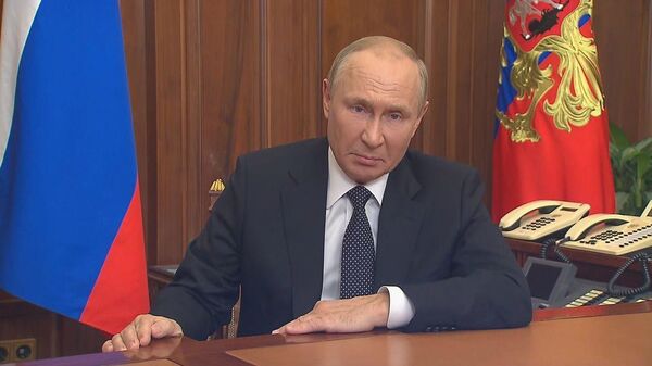 Vladimir Putin a ținut un discurs despre situația din Donbas - Sputnik Moldova