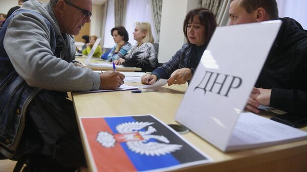 Referendum în regiunea Donețk  - Sputnik Moldova