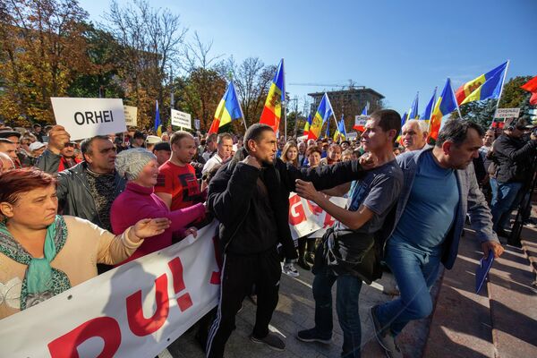 Протест в Кишиневе 25.09.2022 - Sputnik Moldova