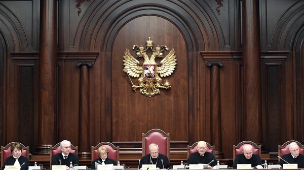 Заседание суда по делу об административной границе между Чечней и Ингушетией - Sputnik Молдова