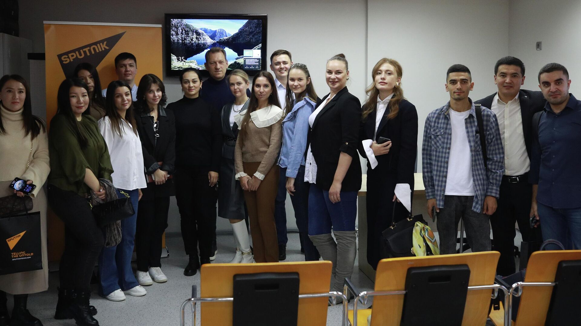 Participanți ai proiectului educațional SputnikPro pentru tinerii jurnaliști din țările CSI - Sputnik Moldova, 1920, 04.10.2022