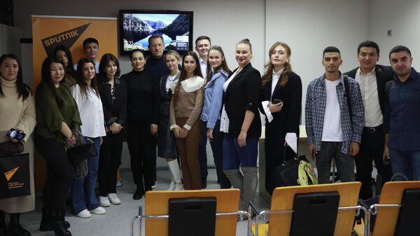 Participanți ai proiectului educațional SputnikPro pentru tinerii jurnaliști din țările CSI - Sputnik Moldova