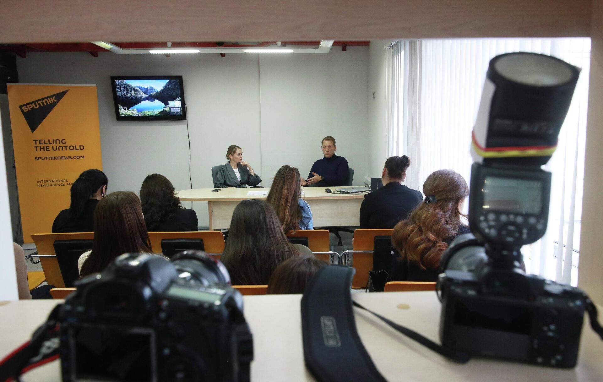 Молодые журналисты из СНГ стали участниками проекта SputnikPro - Sputnik Moldova-România, 1920, 04.10.2022