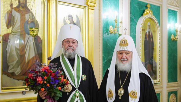 Mitropolitul Vladimir a fost decorat de către Patriarhul Kiril - Sputnik Moldova