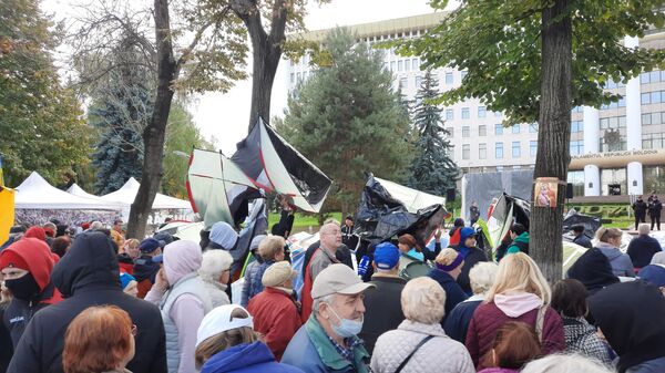 protestul opoziției din 14 octombrie - Sputnik Moldova