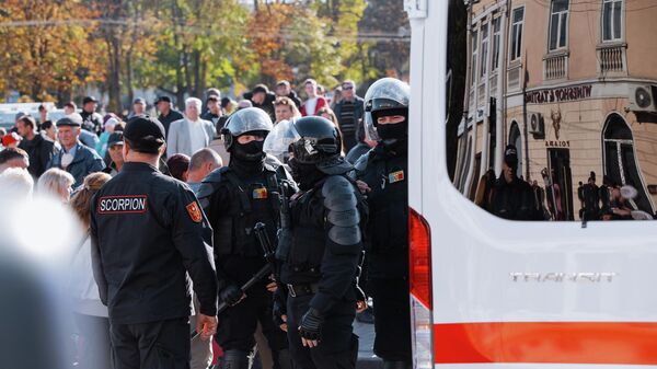 Акция протеста оппозиции в Кишиневе 16.10.2022 - Sputnik Молдова
