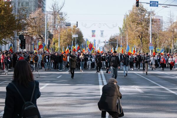 Un nou protest al opoziției în centrul Capitalei - Sputnik Moldova