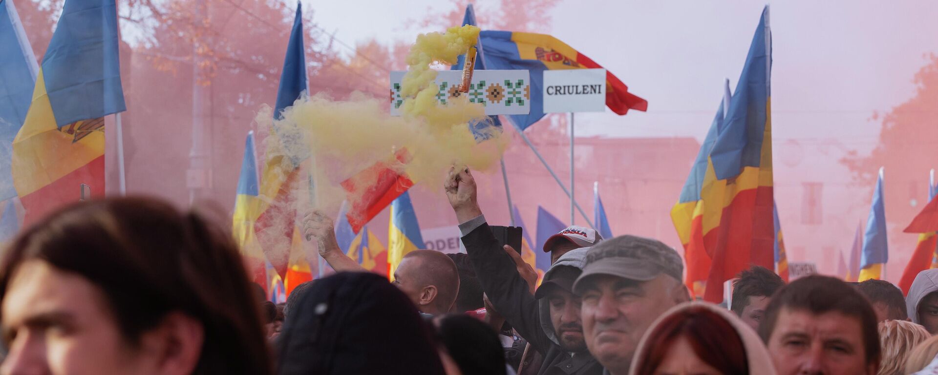 Акция протеста оппозиции в Кишиневе 16.10.2022 - Sputnik Молдова, 1920, 17.10.2022