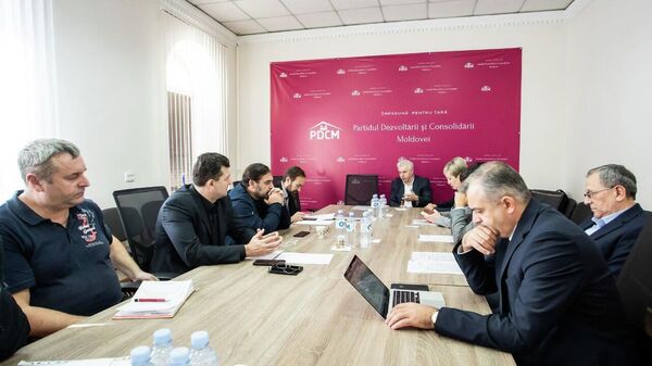 Встреча платформы Agenda Comuna в Кишиневе - Sputnik Moldova