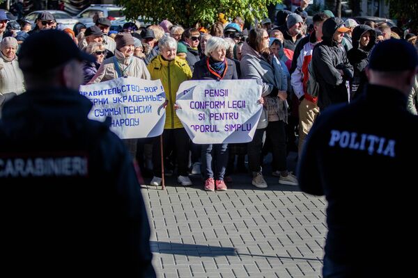 Протестующие требовали проведения досрочных выборов парламента и президента. - Sputnik Молдова