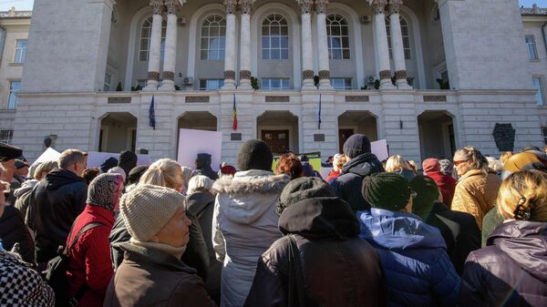 Протест у Генеральной прокуратуры - Sputnik Молдова