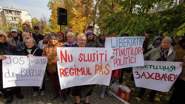 Protest Partidul ȘOR - Sputnik Moldova