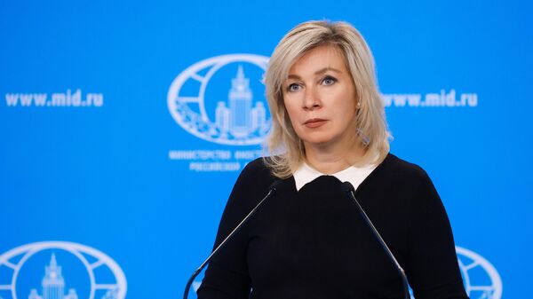 Purtătorul de cuvânt al Ministerului rus de Externe, Maria Zaharova - Sputnik Moldova-România