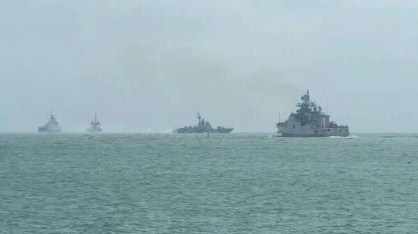 Corăbii militare rusești în Marea Neagră  - Sputnik Moldova