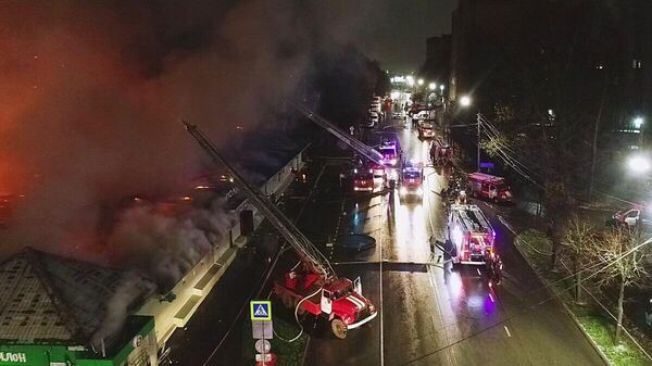 Пожар в ночном клубе в Костроме - Sputnik Молдова