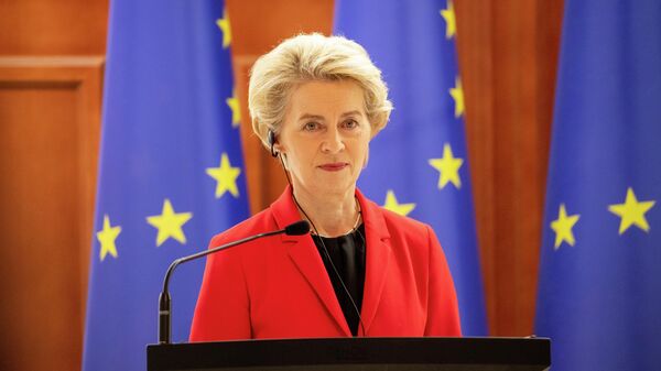 Președintele Comisiei Europene, Ursula von de Leyen în vizită la Chișinău - Sputnik Moldova