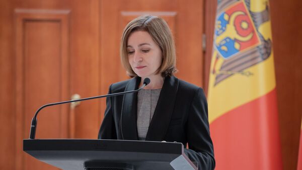 Президент Молдовы Майи Санду - Sputnik Молдова
