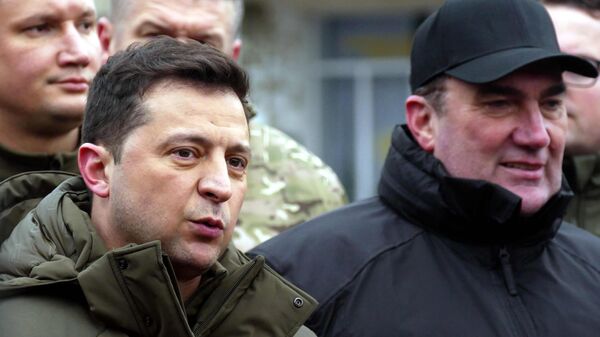 Президент Украины В. Зеленский принял участие в тактико-специальных учениях возле границы с Крымом - Sputnik Moldova-România