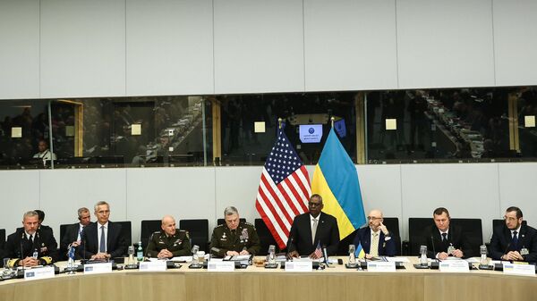 Ședința Grupului de Contact pentru Ucraina sub conducerea ministrului Apărării al SUA, Lloyd Austin - Sputnik Moldova-România