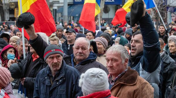 Protest - Sputnik Moldova