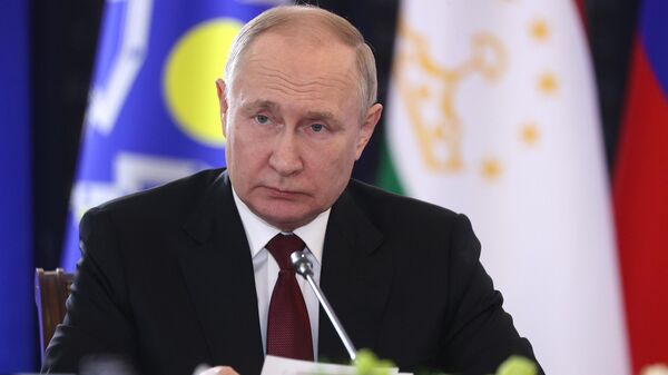 Президент РФ В. Путин принял участие в сессии Совета коллективной безопасности ОДКБ - Sputnik Молдова
