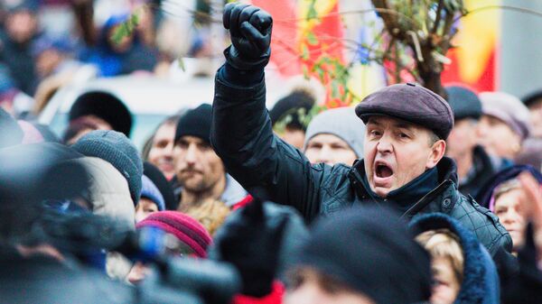 Protest antiguvernamental - Sputnik Moldova