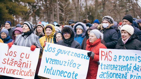 Miting de protest contra PAS - Sputnik Moldova