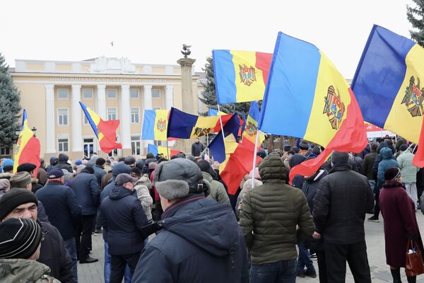 ПСРМ провела в Кагуле акцию протеста. - Sputnik Молдова
