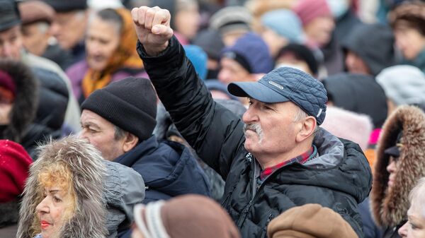 Protest, imagine simbolică - Sputnik Moldova