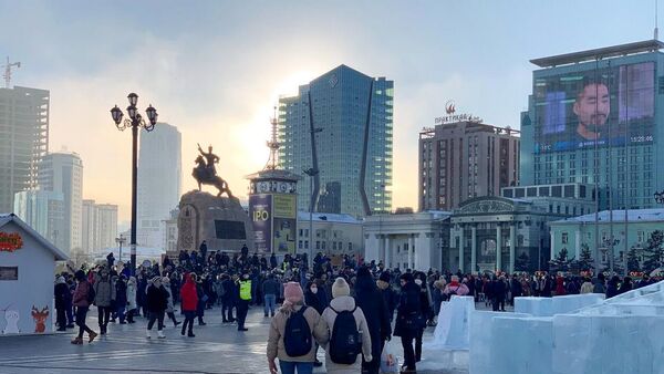 Протесты продолжаются в Монголии - Sputnik Молдова