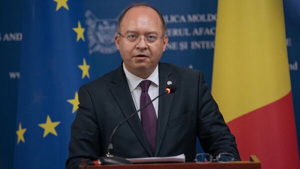 Ministrul român de Externe, Bogdan Aurescu - Sputnik Moldova-România