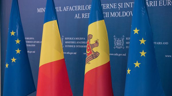 Пресс-конференция главы МИД Румынии Богдана Ауреску и главы МИДЕИ Молдовы Нику Попеску - Sputnik Молдова