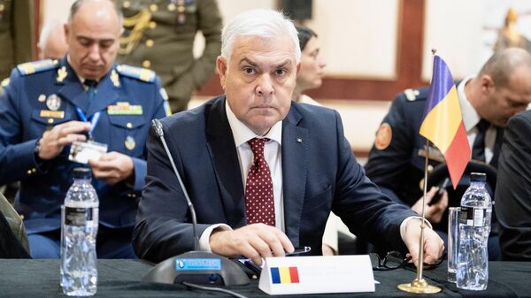Ministrul român al Apărării, Angel Tîlvăr - Sputnik Moldova