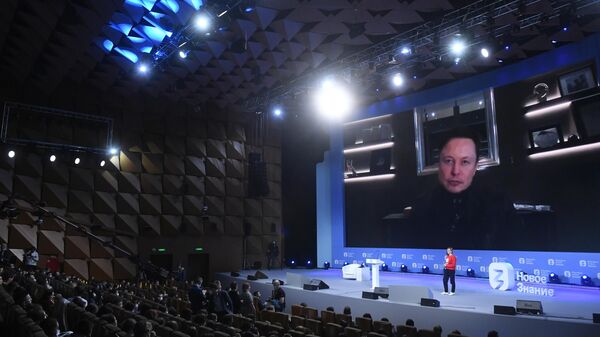 Elon Musk la un eveniment dedicat tehnologiilor - Sputnik Moldova