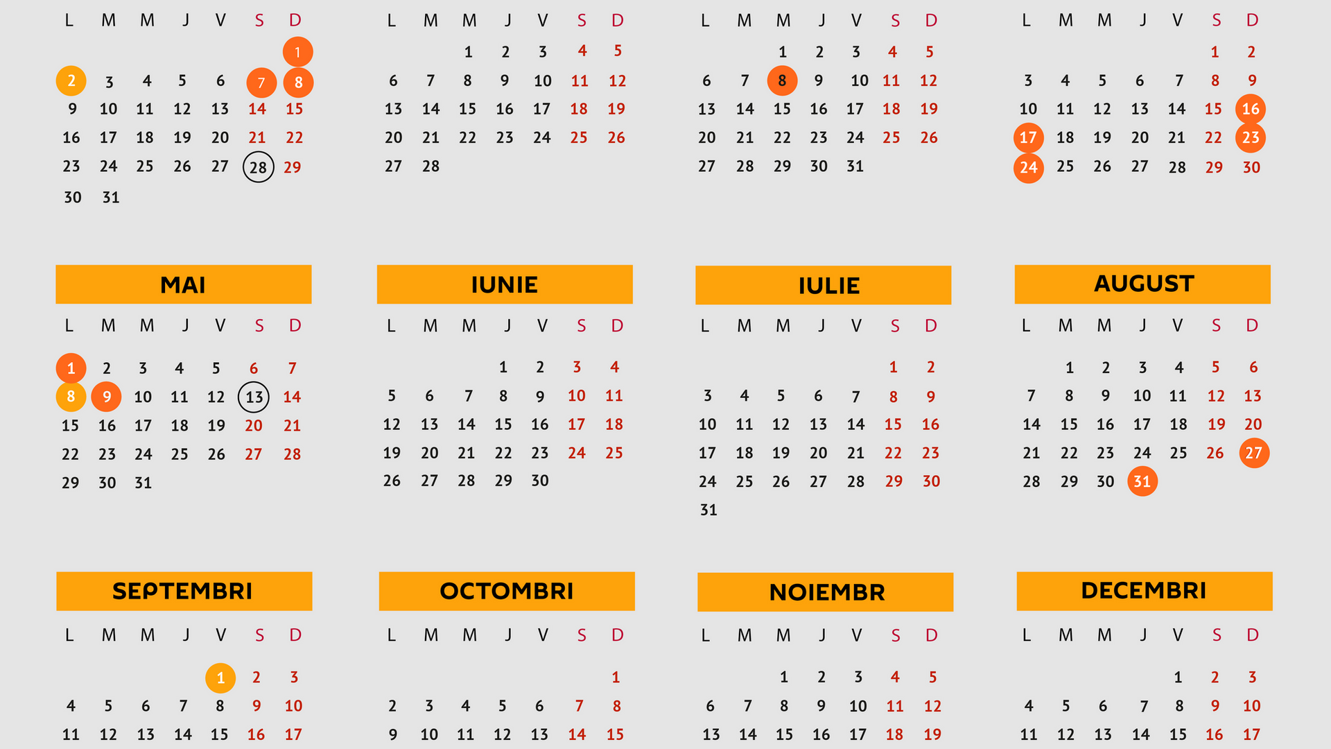 Calendarul zilelor de odihnă în Moldova pentru anul 2023 - Sputnik Moldova, 1920, 02.01.2023