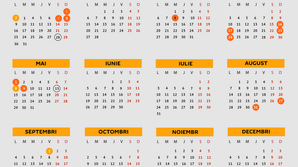 Calendarul zilelor de odihnă în Moldova pentru anul 2023 - Sputnik Moldova