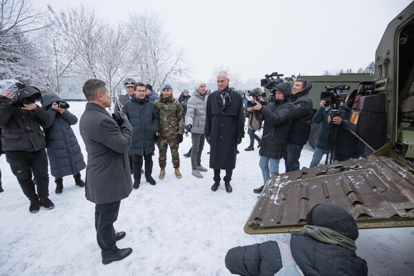 Нацармия Молдовы получила бронетранспортеры Piranha - Sputnik Молдова