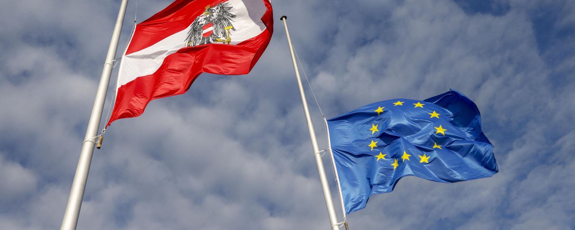 Drapelele Austriei și UE - Sputnik Moldova-România, 1920, 30.01.2023