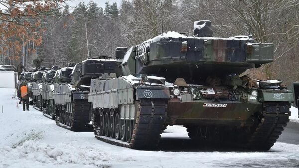 Немецкие танки Leopard 2 - Sputnik Moldova