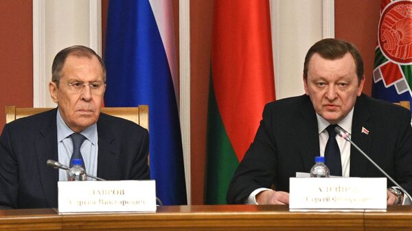 Serghei Lavrov și  Serghei Aleinik. - Sputnik Moldova