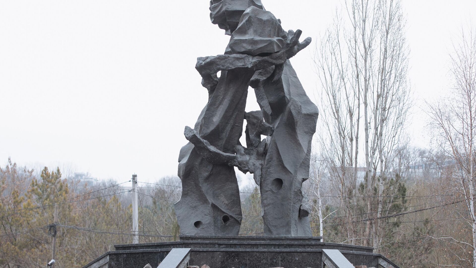 Monumentul în memoria victomelor Holocaustului, Chișinău - Sputnik Moldova, 1920, 25.01.2024
