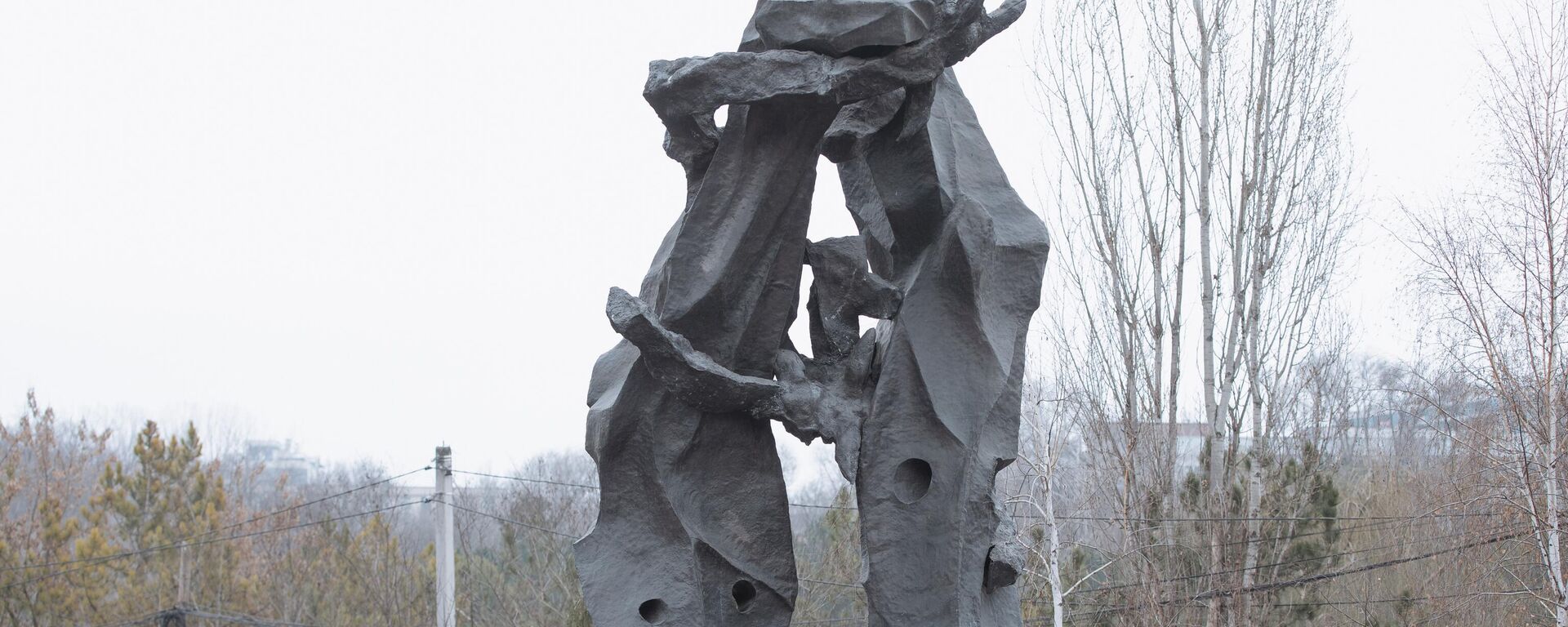 Monumentul în memoria victomelor Holocaustului, Chișinău - Sputnik Moldova, 1920, 25.01.2024