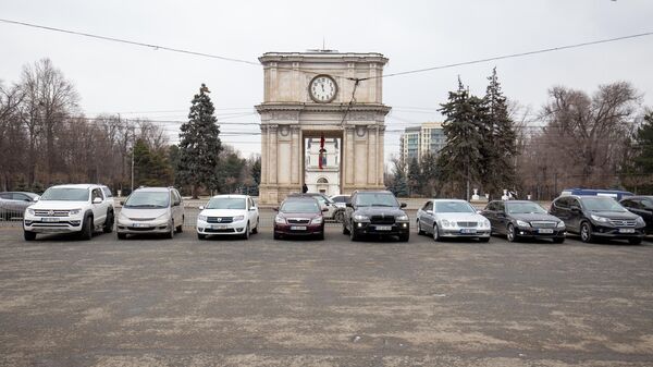 Protestul automobiliștilor cu mașini înmatriculate peste hotarele Republicii Moldova - Sputnik Молдова